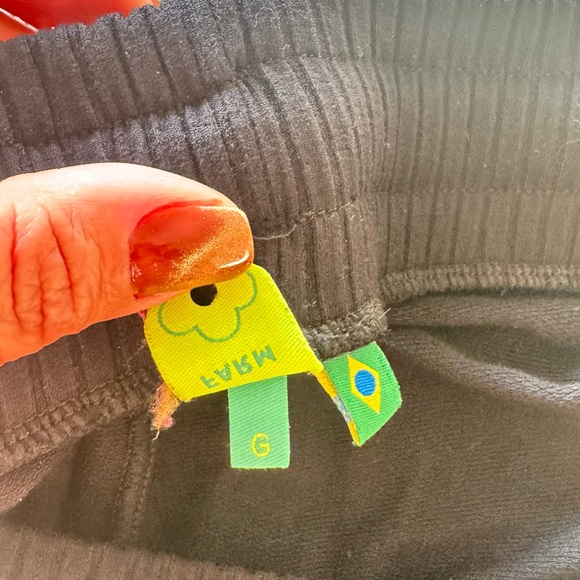 FARM Rio Black Wide-Leg Pants - Picture 4 of 4